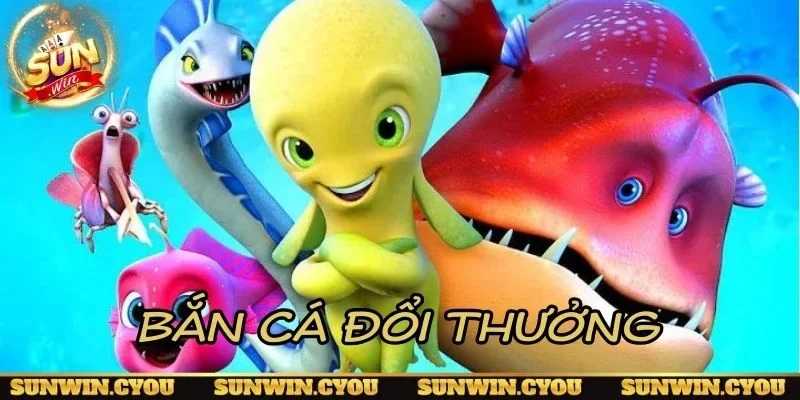 Bắn cá đổi thưởng game đại dương đồ họa sống động